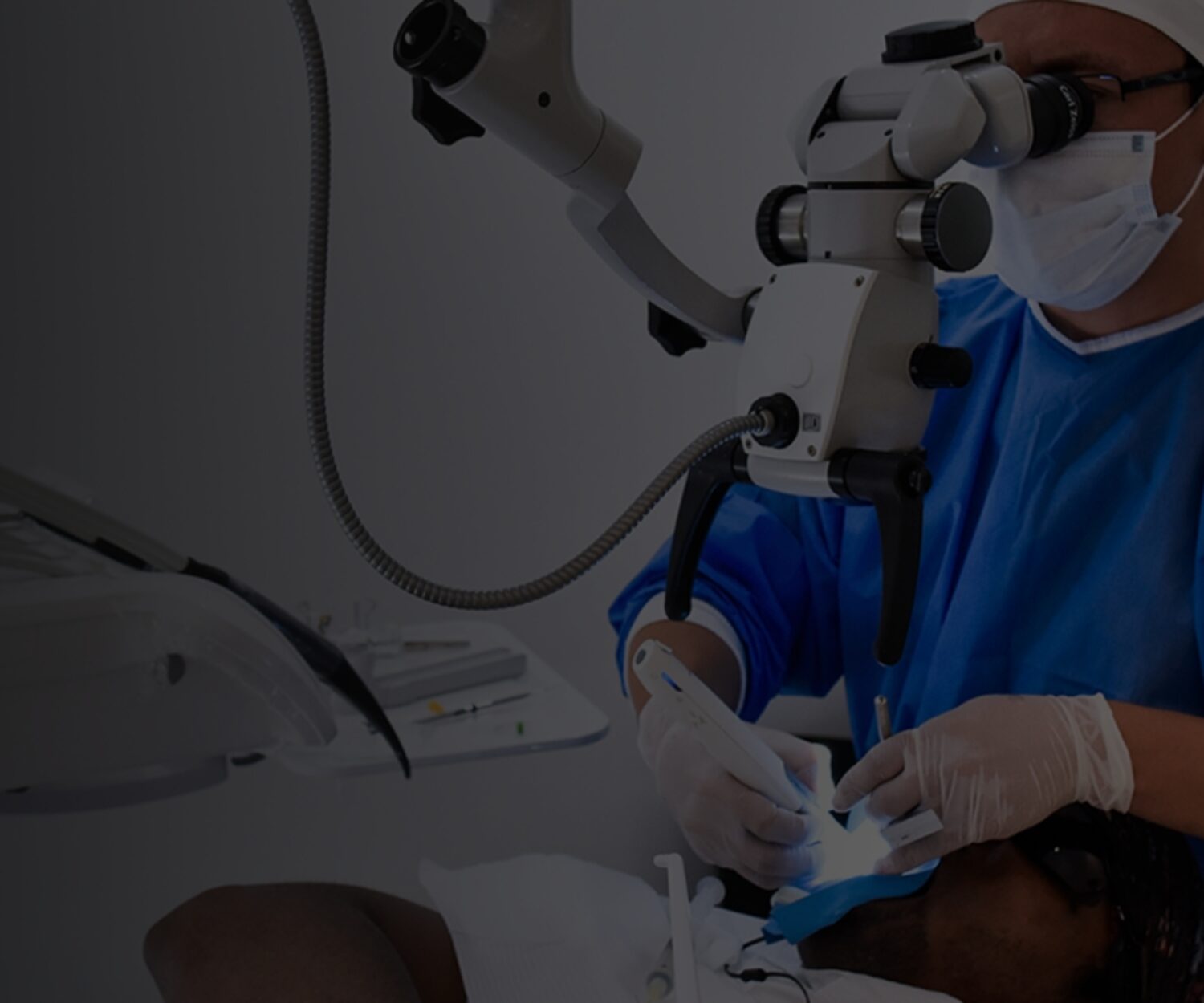 Dentist in Tijuana performs a meticulous root canal procedure