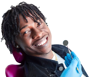 x dentistry cleaning types section background