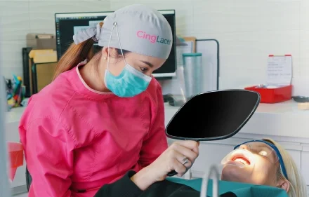 x dentistry cleaning section background