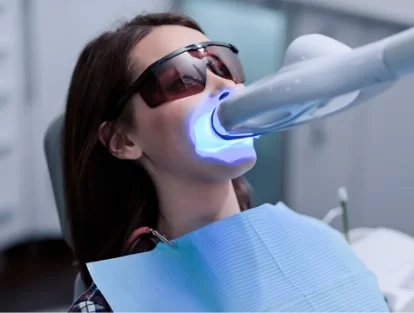 x dentistry cleaning zoom whitening section background